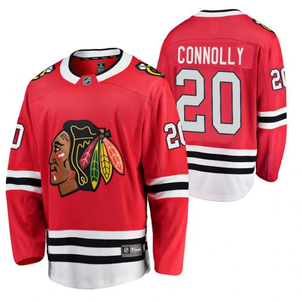 Kinder Chicago Blackhawks Eishockey Trikot Brett Connolly #20 2021 Rot Heim